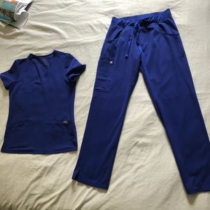 FIGS scrubs sets Deep Royal Blue